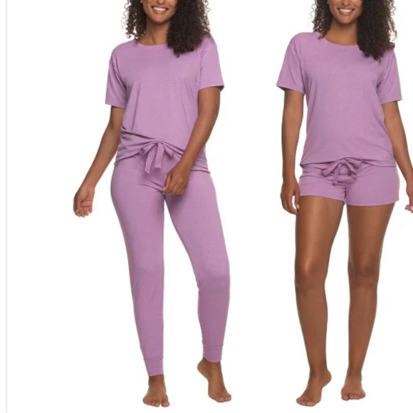 ⭐️ Firm Price ⭐️ Medium Purple 3 piece pajama set - Picture 2 of 5